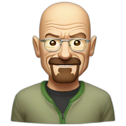 Walter white smiling emoji