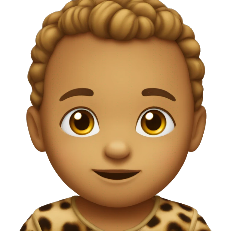 Leopárd baby emoji