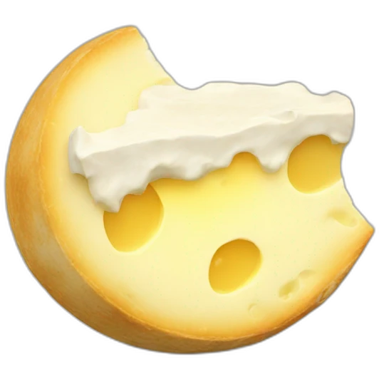 moon as camembert emoji