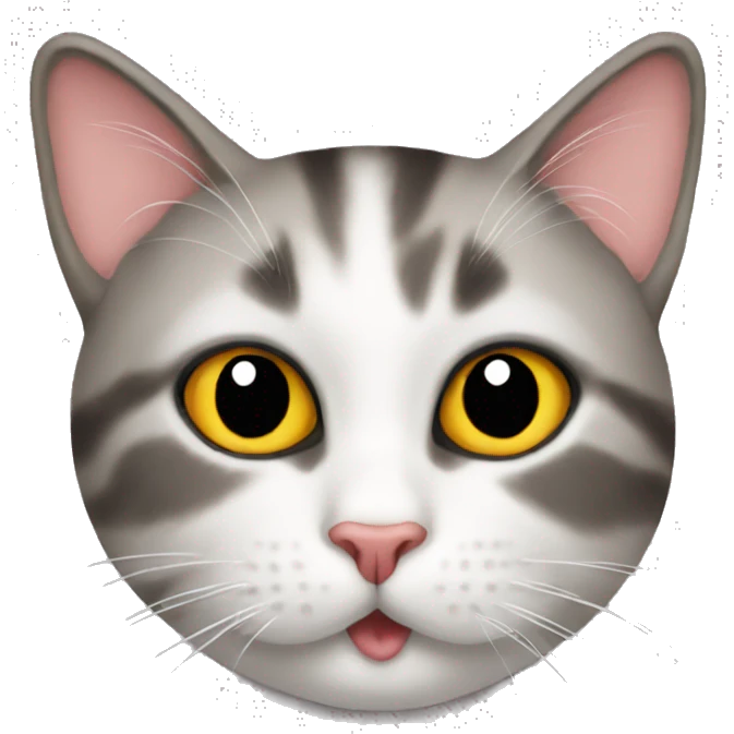 Cat with kiss emoji