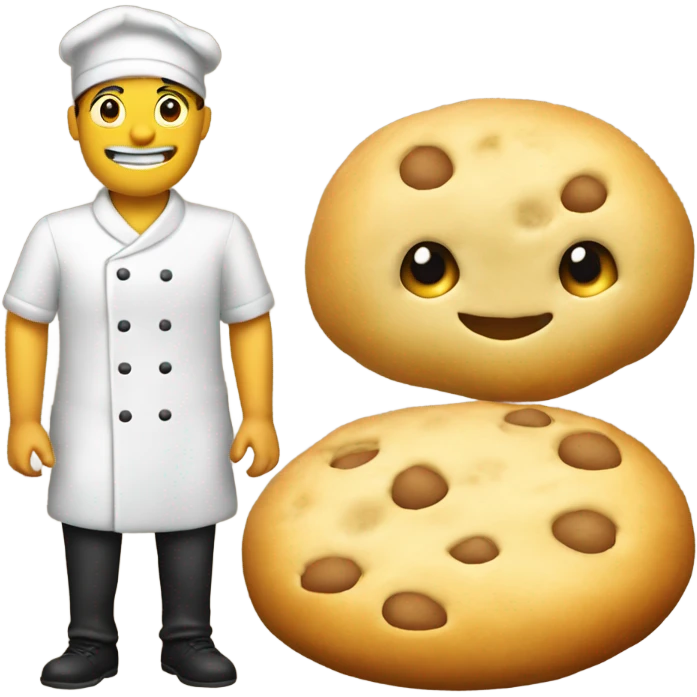 Dough and a rolling pinemoj emoji