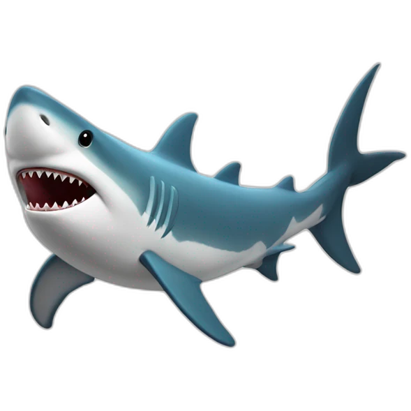 Un requin qui danse emoji