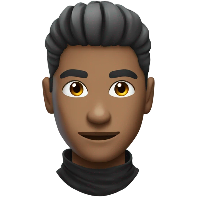 Ninja streamer with low taper fade emoji