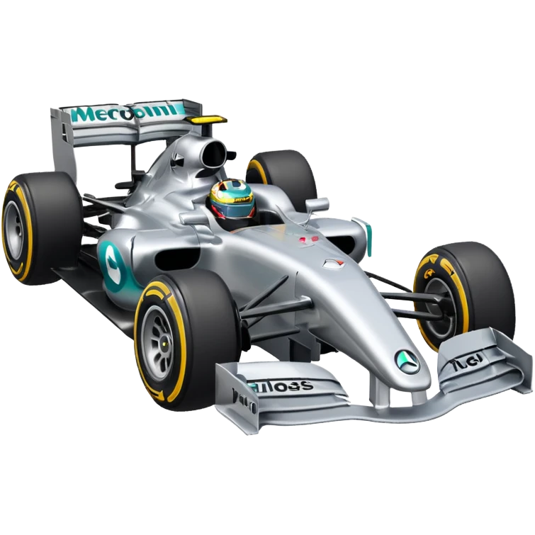 Formula 1 Mercedes  emoji