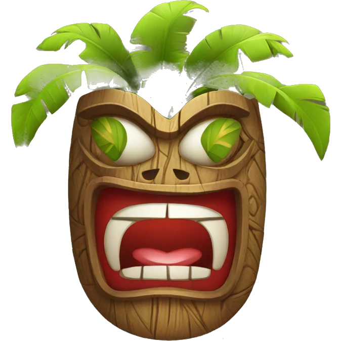 Tiki Tiki con cara enamorada  emoji