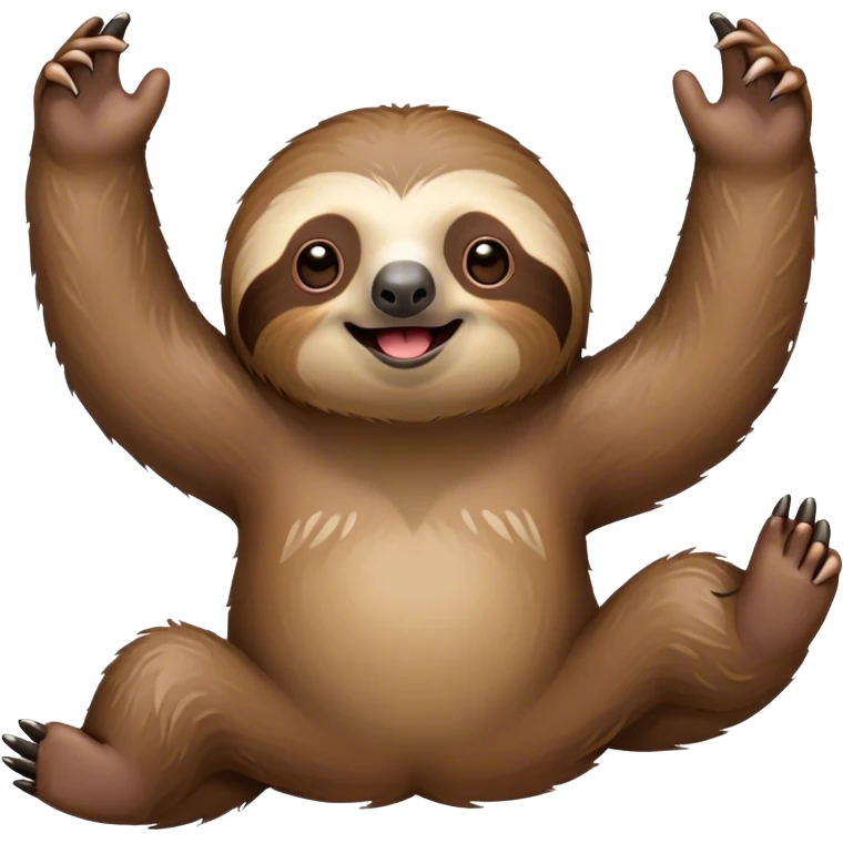 a sloth saying "whoa" emoji