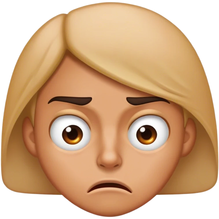 Annoyed emoji