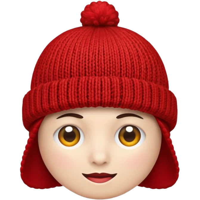  A only red hat emoji
