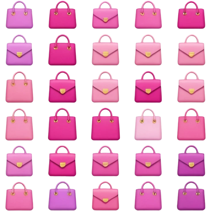 Розовые вещи emoji