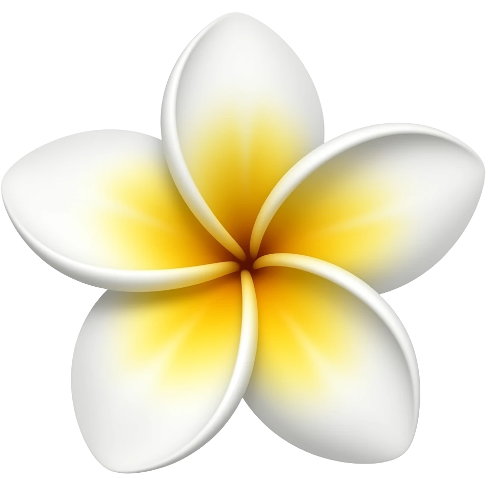 Frangipani emoji