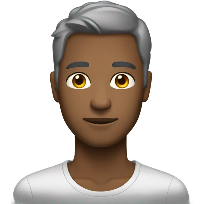 crea un emoji gris emoji