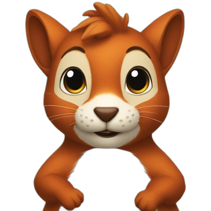 A Spicy squirre emoji