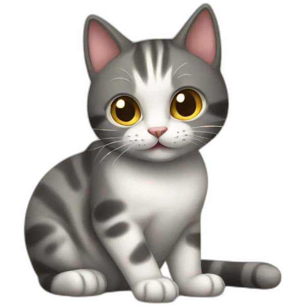 Cat playing emoji