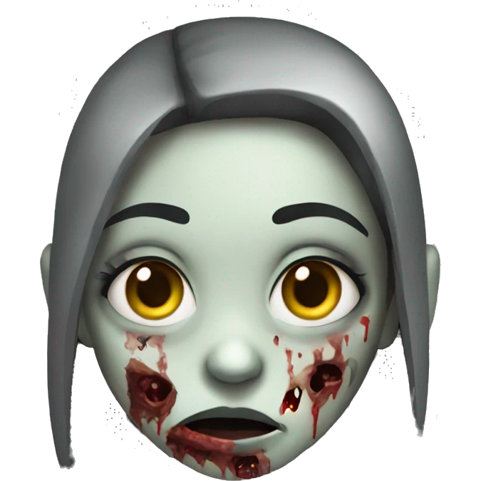 zombie girl emoji