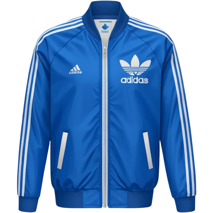 retro adidas jacket emoji