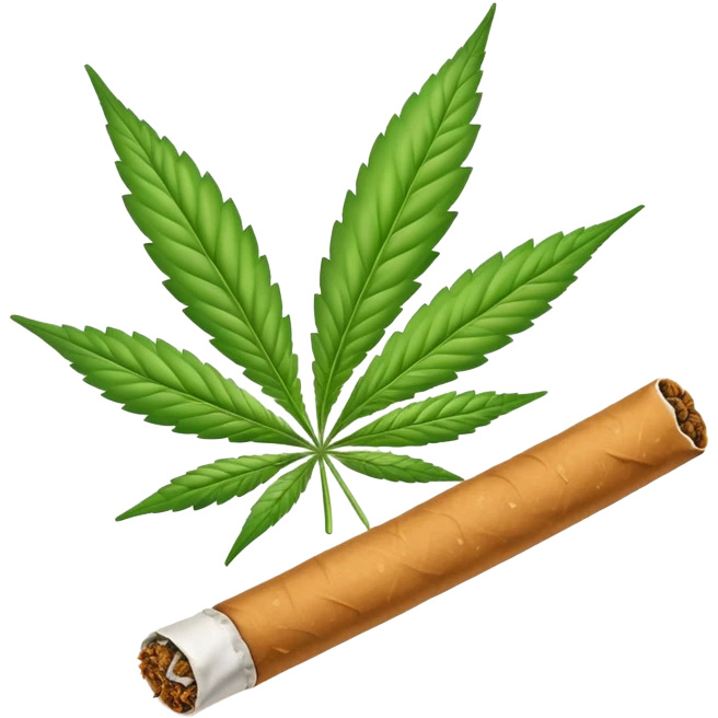 Marijuana joint  emoji