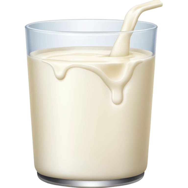 A lot of milk draining in butt emoji