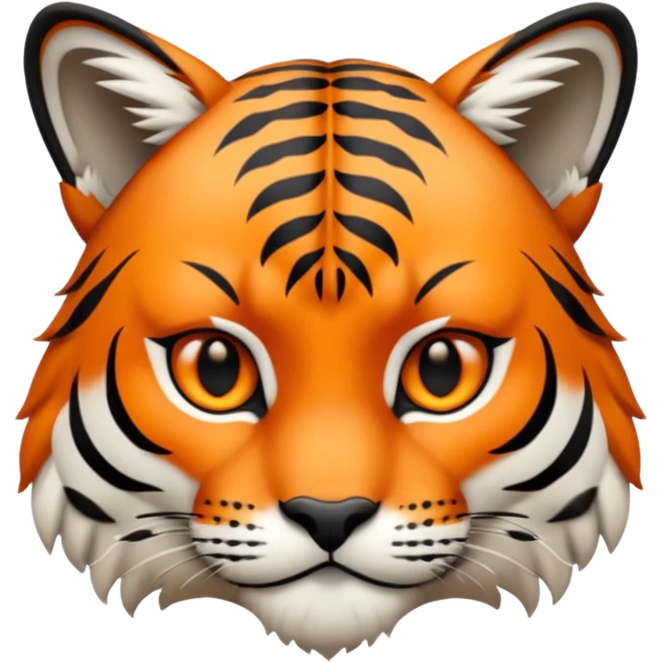 Lince combinado con un tigre emoji
