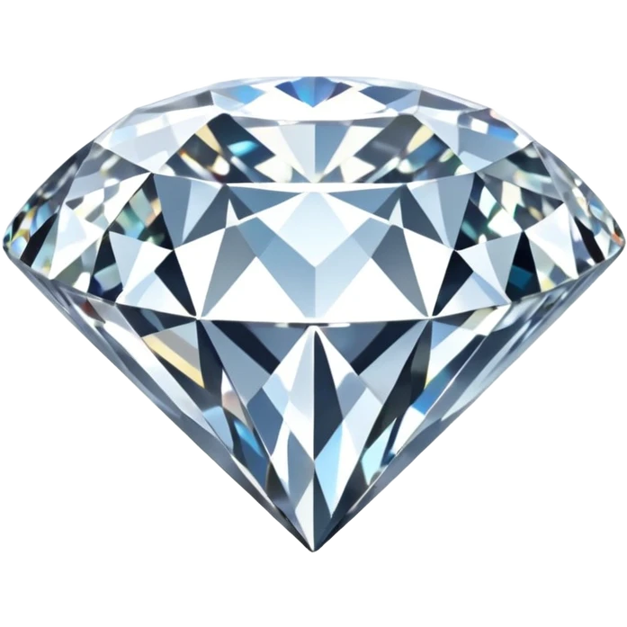Color White diamond emoji