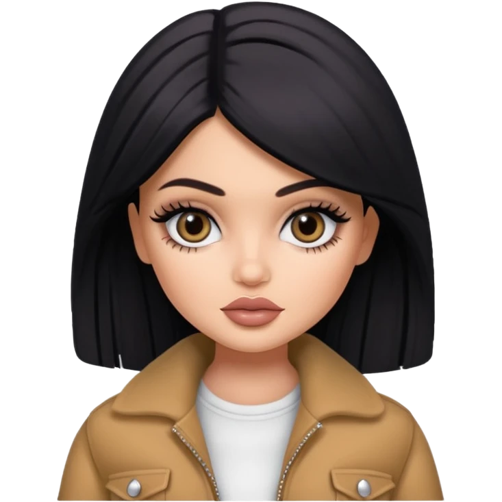 kylie jenner as pretty bratz baddie emoji