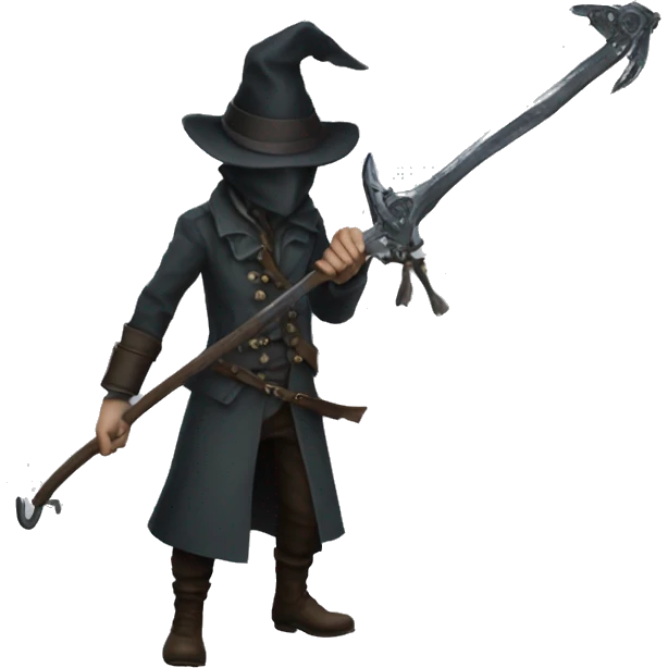 Bloodborne hunter whirligig saw emoji