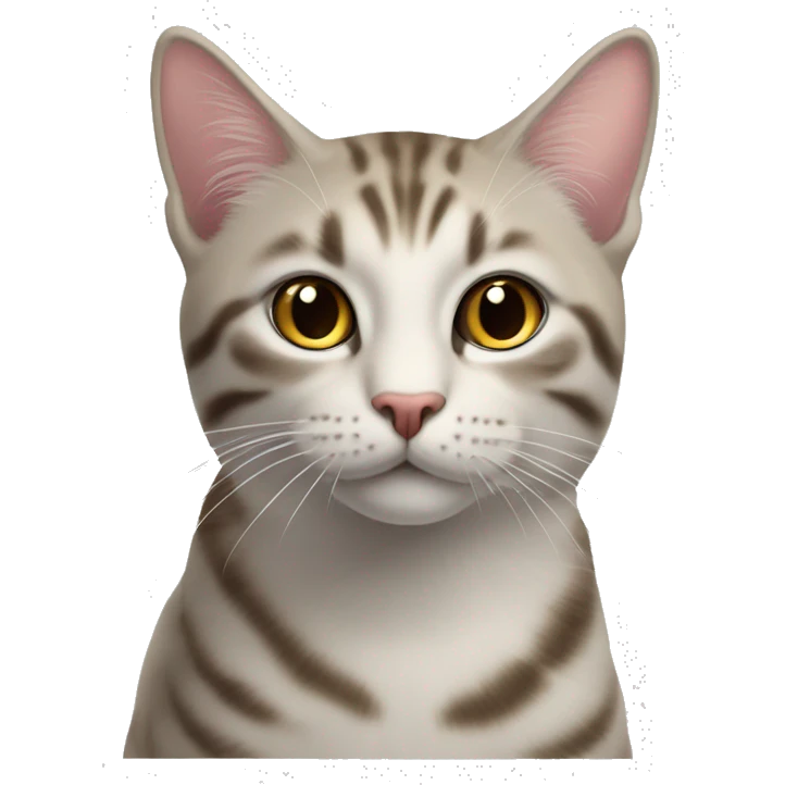 кошка милая розовая  emoji