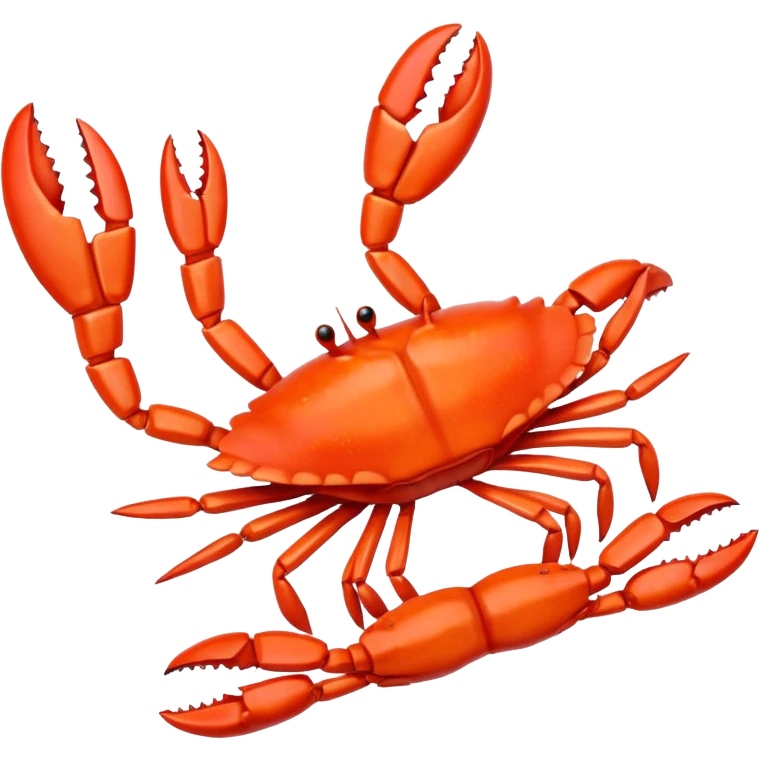 a pair of crab sticks crossed, no text emoji