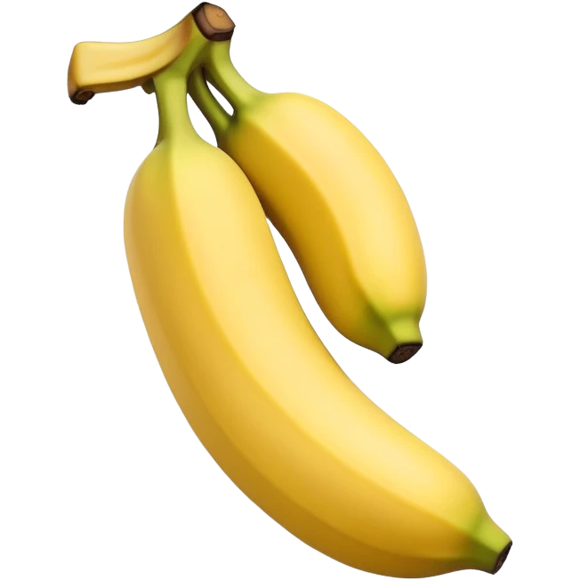 Peeled banana fruit emoji