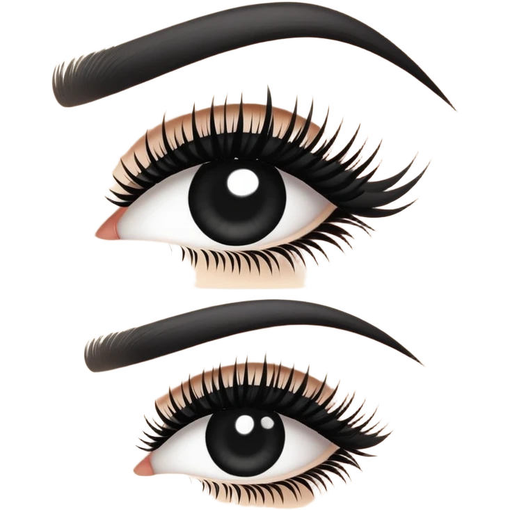 eyelash extension emoji