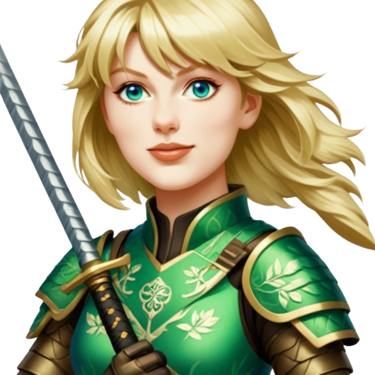 Emerald Samurai emoji