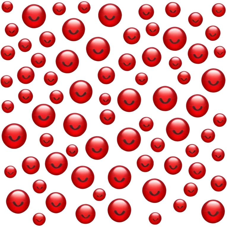 red glitter confirm check emoji
