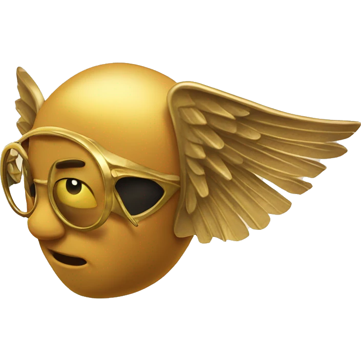 golden snitch harry potter emoji