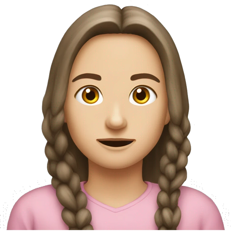 Нежно-розовое сердечко  emoji