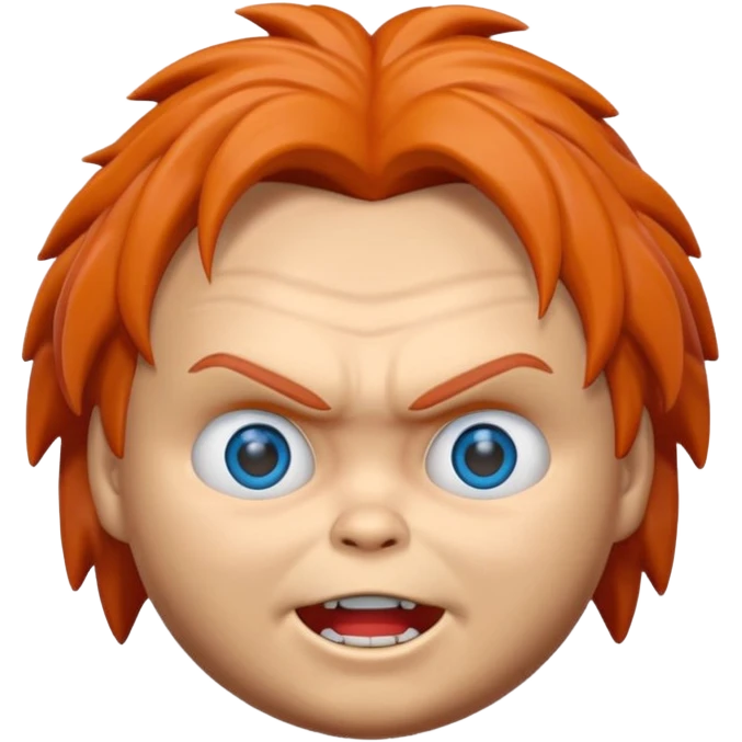 Un emojin de chuky emoji
