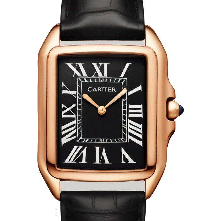 Cartier Pantiere watch emoji