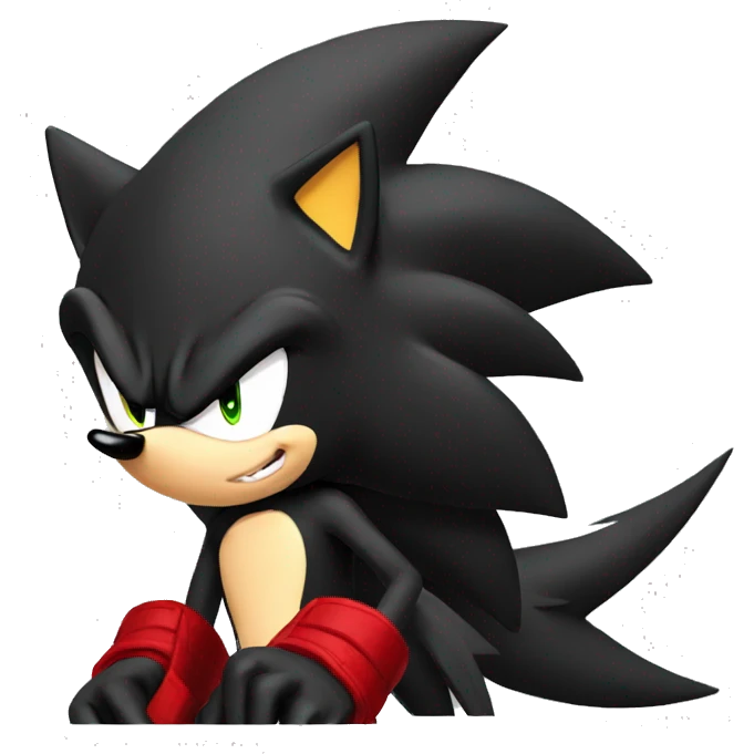 Shadow the Hedgehog sonic emoji