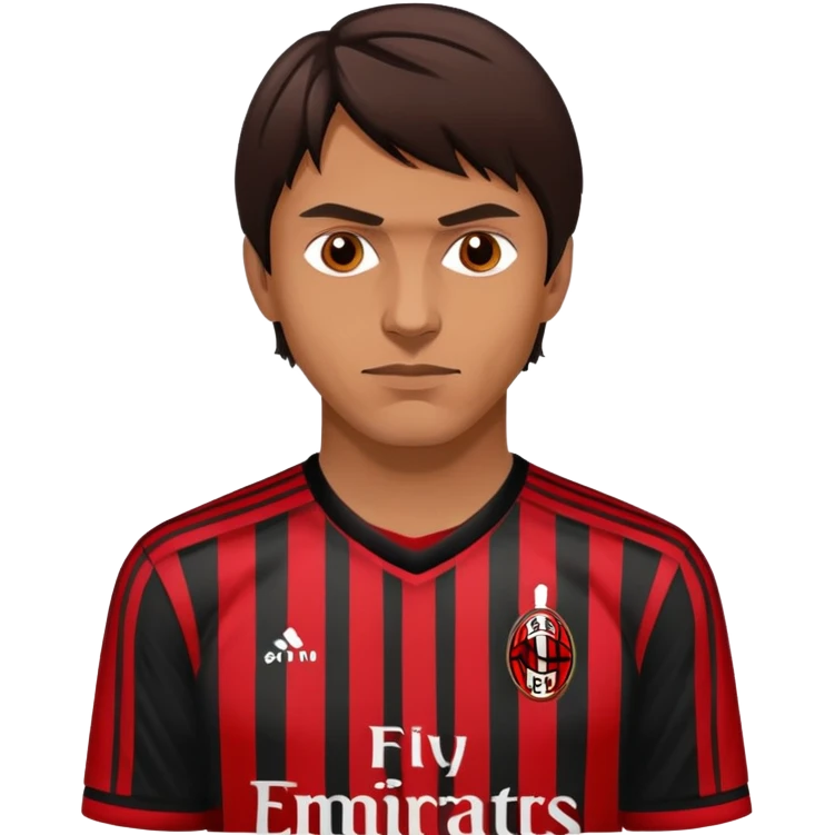 Maldini with ac Milan shirt 2004 emoji