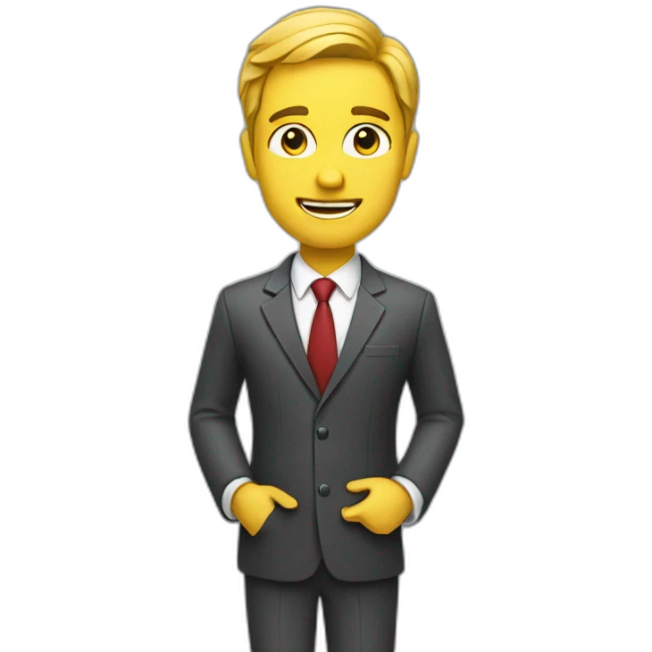 corporate sales person emoji