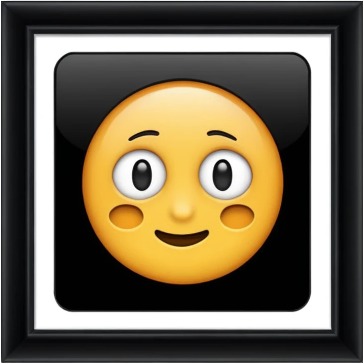 there is no text. emoji