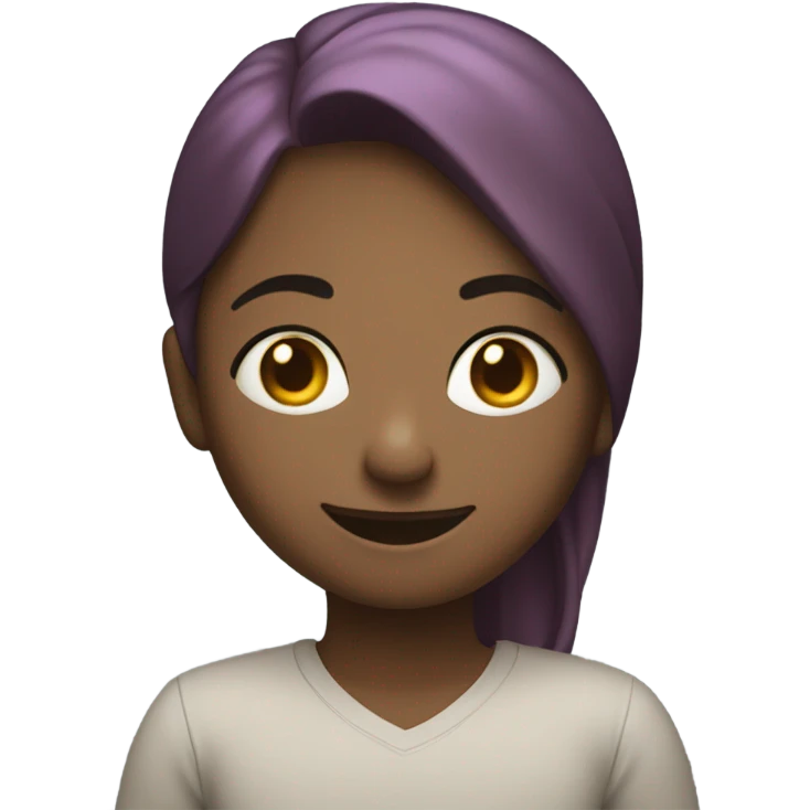Riyah smiling showing stats emoji