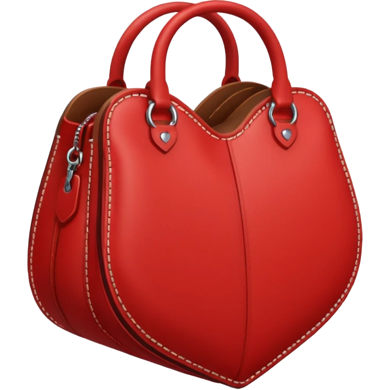 Bag in heart form emoji