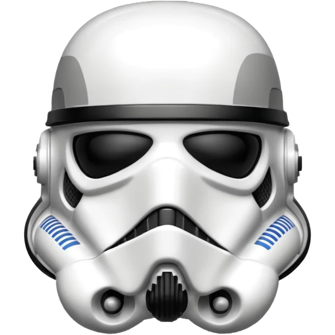 Stormtrooper head emoji