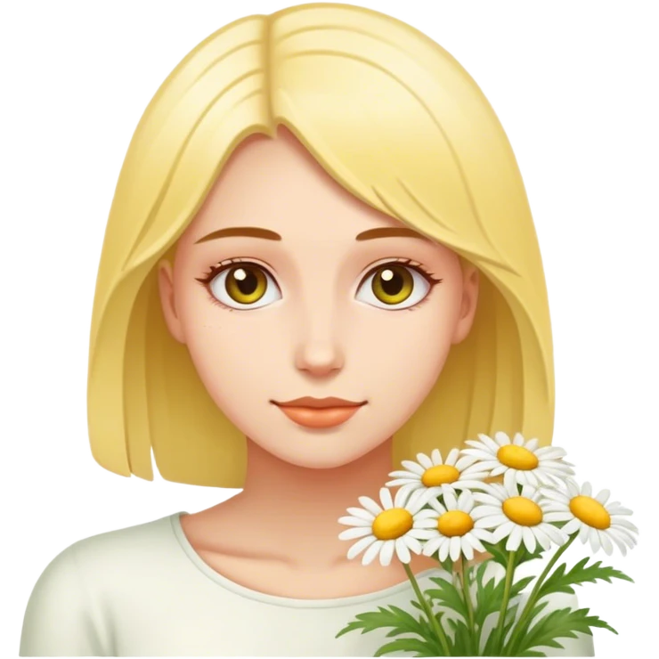 گل بابونه emoji