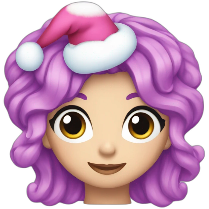 Mariposa navidad  emoji