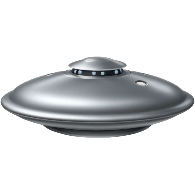 classic flying saucer emoji