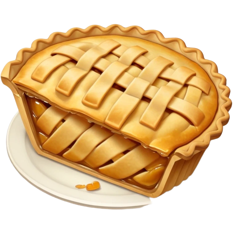 Apple pie emoji