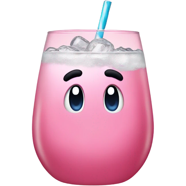 Kirby soda emoji