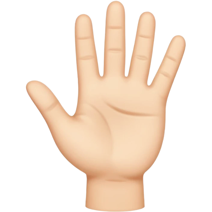 hello hand emoji emoji