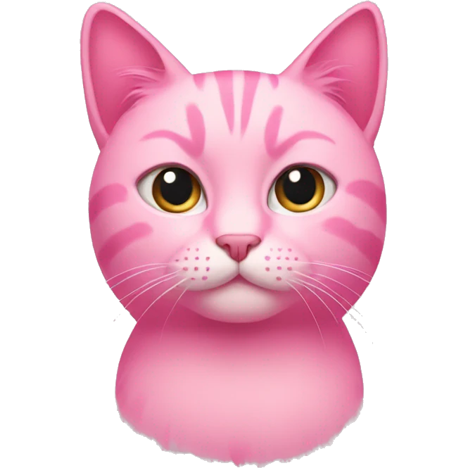 pink cat emoji
