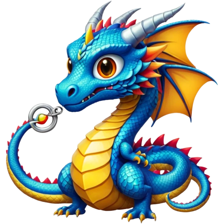 Odd eyes pendulum dragon emoji